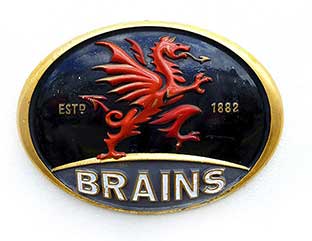 Brains, ein irisches Bier